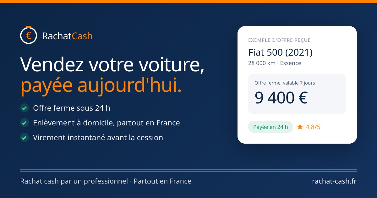 Aperçu du site RachatCash